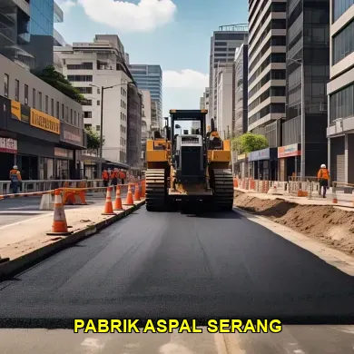 7 Pabrik Aspal Terbaik di Serang untuk Jasa Pengaspalan